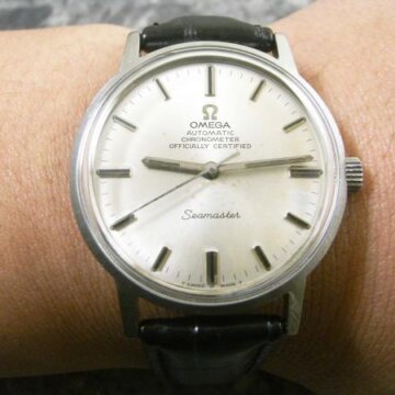 OMEGA オメガ Seamaster CHRONOMETER シーマスタークロノメーター 背面
