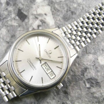 OMEGA オメガ SEAMASTER シーマスター シルバーダイヤル 自動巻 正面全体
