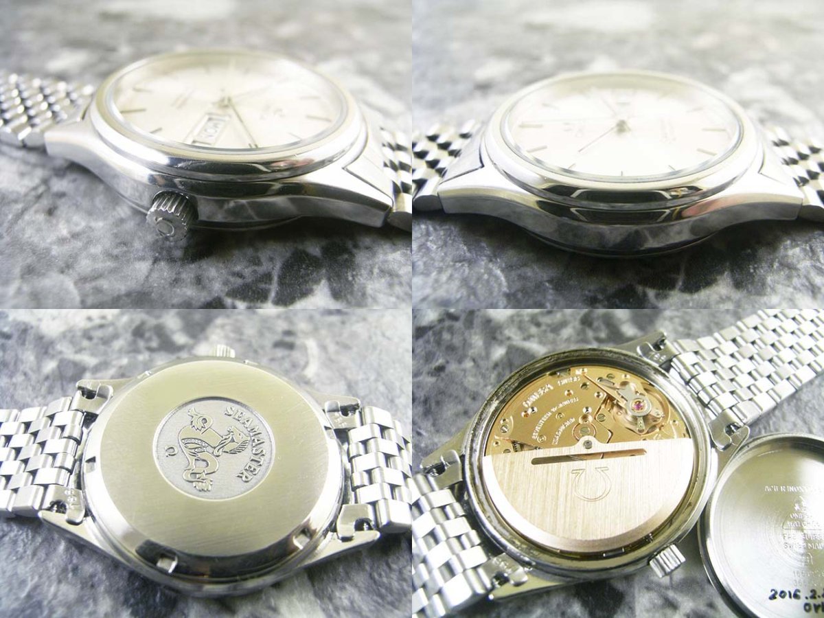 オメガSeaMaster オートマティック　アンティク OMEGA オメガ SEAMASTER シーマスター シルバーダイヤル 自動巻
