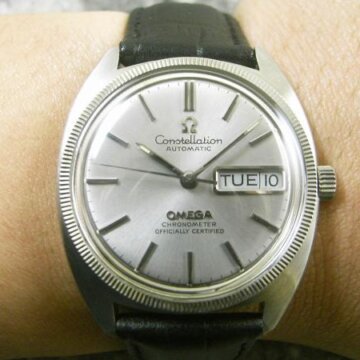 OMEGA オメガ コンステレーション Cライン ジェラルドジェンタ Ref.168.029 WGベゼル 背面