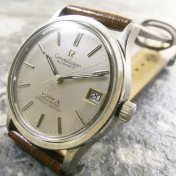 OMEGA/オメガ constellation/コンステレーション シルバーダイヤル ラウンド 正面全体