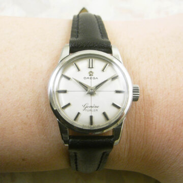 OMEGA レディース アンティーク クロスライン 背面
