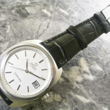 オメガ OMEGA シーマスター アンティーク ビッグケース 1972年 正面全体