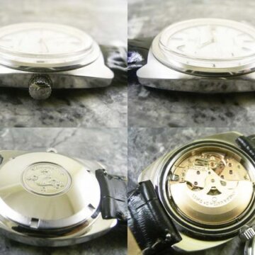 オメガ OMEGA シーマスター アンティーク ビッグケース 1972年 側面 リューズ