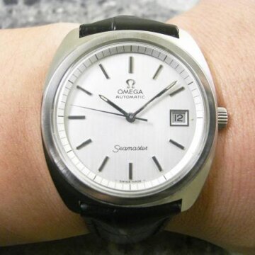オメガ OMEGA シーマスター アンティーク ビッグケース 1972年 背面