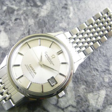 オメガ OMEGA コンステレーション Constellation 12角 Ref.168.0065 シルバー文字盤 ブレス付 正面全体