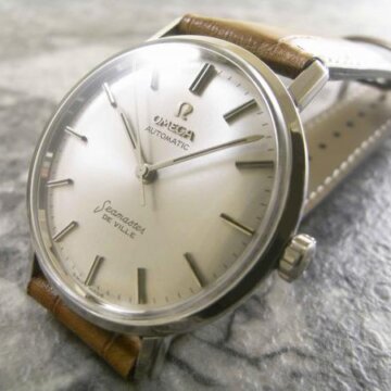 オメガ・OMEGA シーマスター アンティーク ラウンド ペンシルハンド 正面全体
