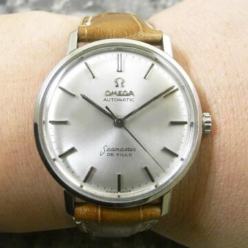 オメガ・OMEGA シーマスター アンティーク ラウンド ペンシルハンド 背面