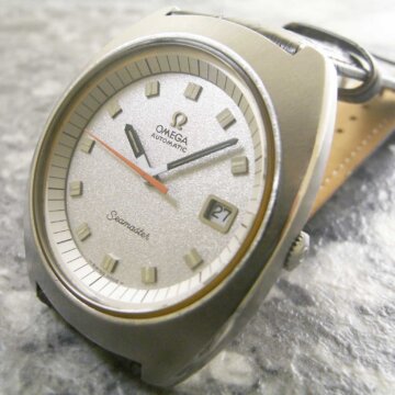 オメガ・OMEGA シーマスター アンティーク 三針 希少タイプ 正面全体