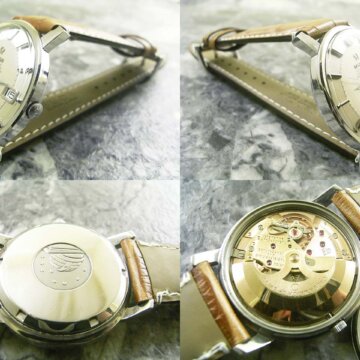 オメガ OMEGA コンステレーション Constellation 12角 1966年 側面 リューズ