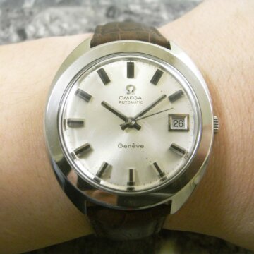 オメガ・OMEGA ST166.721 アンティーク メンズ 時計 背面