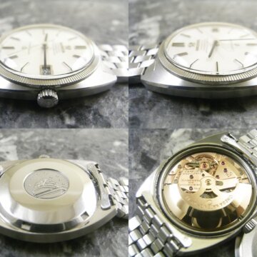 OMEGA オメガ コンステレーション Cライン ジェラルドジェンタ Ref.168.027 側面 リューズ