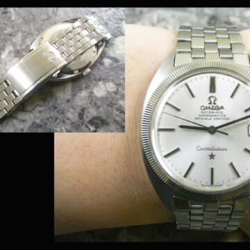 OMEGA オメガ コンステレーション Cライン ジェラルドジェンタ Ref.168.027 背面