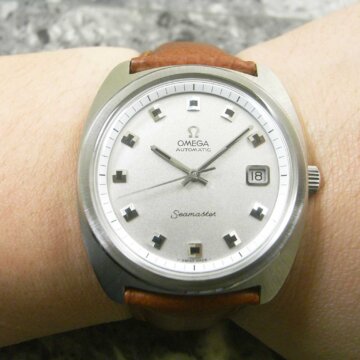 オメガ OMEGA シーマスター Seamaster アンティーク 1972年 背面