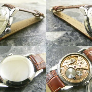 オメガ シーマスター アンティーク Ref.2759 側面 リューズ