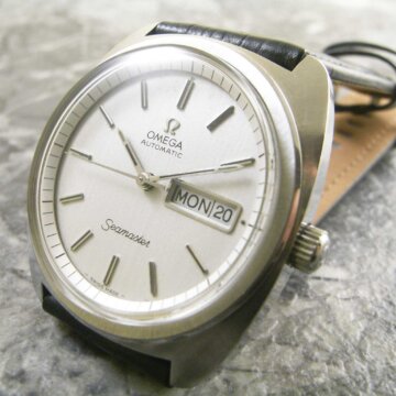 オメガ OMEGA シーマスター Seamaster アンティーク 1972年 デイデイト ミニッツマーカーインサイドリング 正面全体