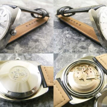 オメガ OMEGA シーマスター Seamaster アンティーク 1972年 デイデイト ミニッツマーカーインサイドリング 側面 リューズ
