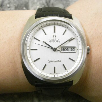 オメガ OMEGA シーマスター Seamaster アンティーク 1972年 デイデイト ミニッツマーカーインサイドリング 背面
