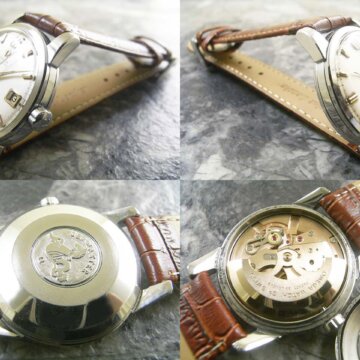 オメガ・OMEGA シーマスター カレンダー/ Ref.2849 アンティーク腕時計 メンズ 側面 リューズ