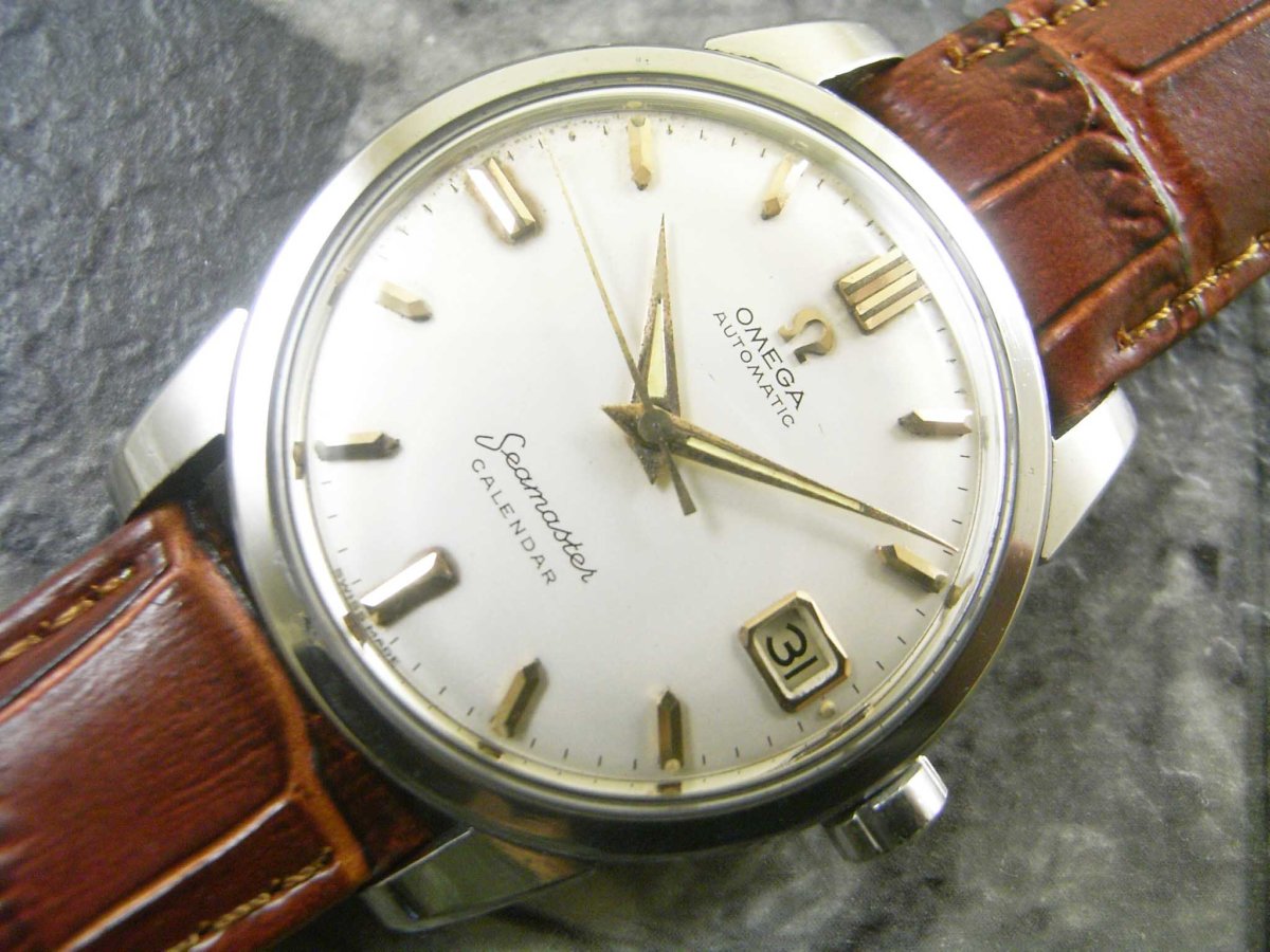 オメガ・OMEGA シーマスター カレンダー/ Ref.2849 アンティーク腕時計