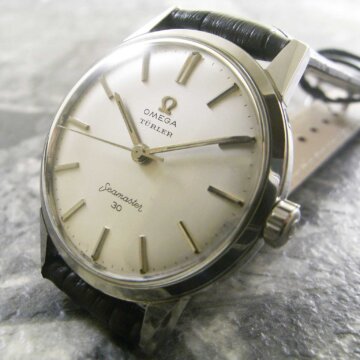 OMEGA オメガ アンティーク SEAMASTER 30／シーマスター30 手巻き 30mmキャリバー 正面全体