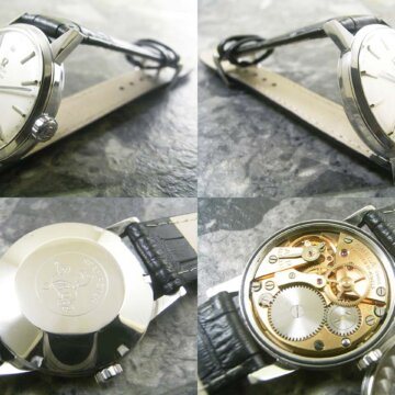 OMEGA オメガ アンティーク SEAMASTER 30／シーマスター30 手巻き 30mmキャリバー 側面 リューズ