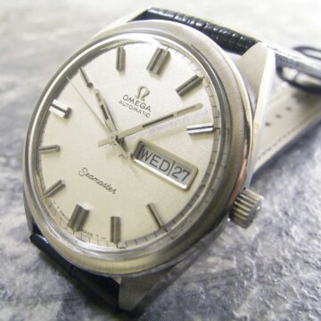 オメガ・OMEGA シーマスター・Seamaster アンティーク デイデイト 正面全体