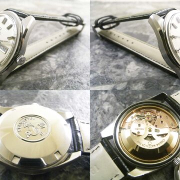 オメガ・OMEGA シーマスター・Seamaster アンティーク デイデイト 側面 リューズ
