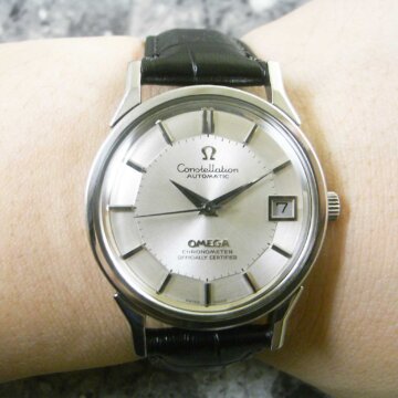 OMEGA オメガ/Constellation コンステレーション Ref.168.0065 12角文字盤 シルバーダイヤル 1973年製 背面