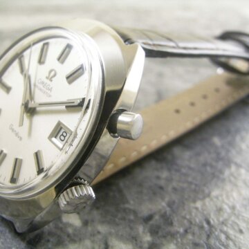 オメガ・OMEGA クロノストップ Ref.146.010 側面 リューズ