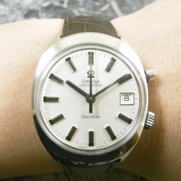 オメガ・OMEGA クロノストップ Ref.146.010 試着イメージ