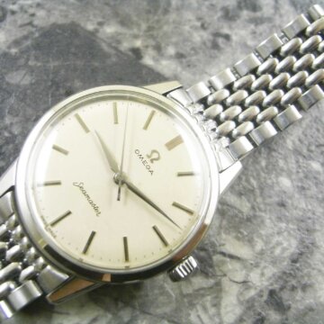 オメガ OMEGA シーマスター Seamaster アンティーク 30ミリキャリバー 正面全体