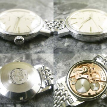 オメガ OMEGA シーマスター Seamaster アンティーク 30ミリキャリバー 側面 リューズ