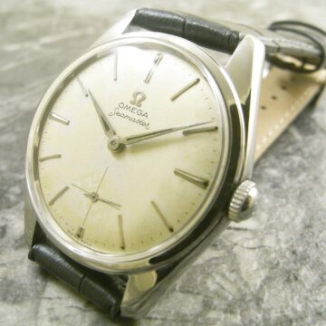OMEGA・オメガ シーマスター ランチェロケース 手巻き30mmキャリバー スモールセコンド Ref.2990-1 正面全体