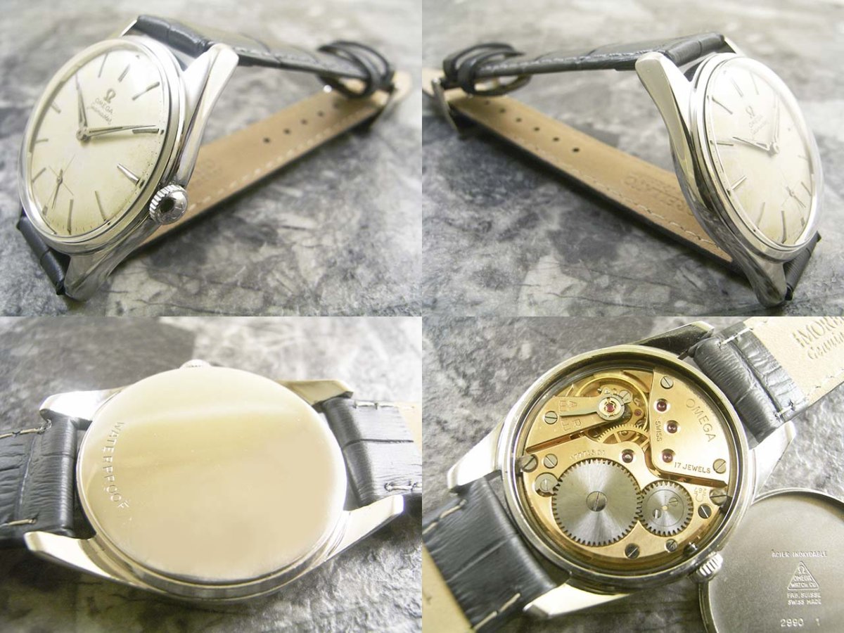 OMEGA・オメガ シーマスター ランチェロケース 手巻き30mmキャリバー