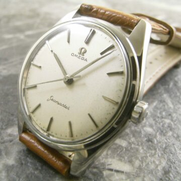 OMEGA オメガ シーマスター/ランチェロケース 30mmキャリバー 手巻き 正面全体