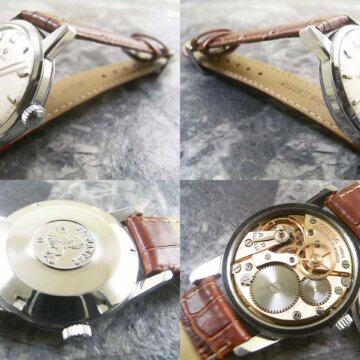 オメガ OMEGA シーマスター Seamaster アンティーク 30ミリキャリバー 側面 リューズ