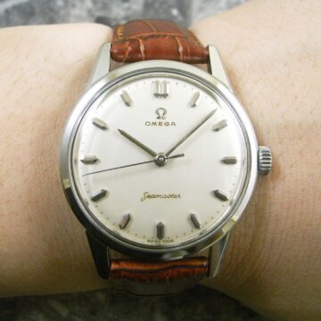 オメガ OMEGA シーマスター Seamaster アンティーク 30ミリキャリバー 背面