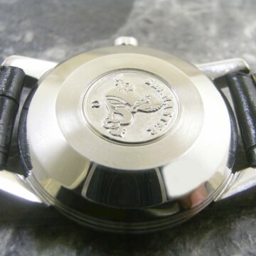 オメガ シーマスター カレンダー 2849 アンティークメンズ時計 背面 ベルト