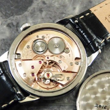 OMEGA オメガ クロスライン ジュネーブ/Geneve 希少ロゴ 2トーン文字盤 ムーブメント