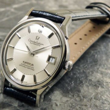 OMEGA オメガ/Constellation コンステレーション12角文字盤  Ref.168.0065 シルバーダイヤル 1973年 正面全体