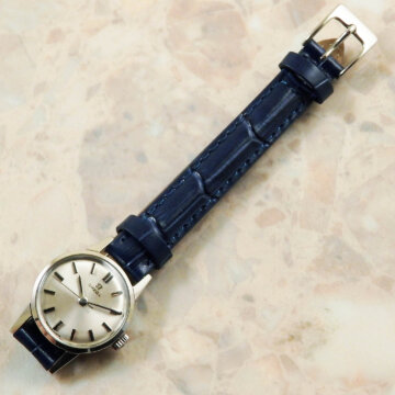 OMEGA オメガ レディース アンティーク腕時計 ラウンドタイプ 背面 ベルト