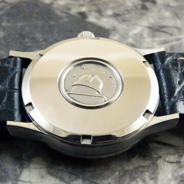 OMEGA/オメガ constellation/コンステレーション シルバーダイヤル ラウンドケース 背面 ベルト