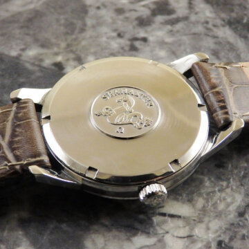 OMEGA オメガ シーマスター 手巻き30mmキャリバー/cal.268 スモールセコンド 背面 ベルト