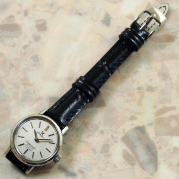 オメガ(OMEGA) シーマスター レディースサイズ アンティーク 背面 ベルト