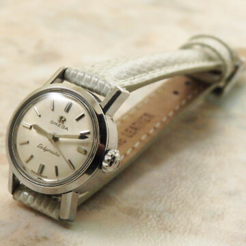 OMEGA Ladymatic アンティーク 腕時計 正面全体