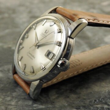 オメガ OMEGA シーマスター カレンダー アンティーク 側面 リューズ