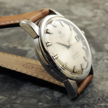 オメガ OMEGA シーマスター カレンダー アンティーク 背面