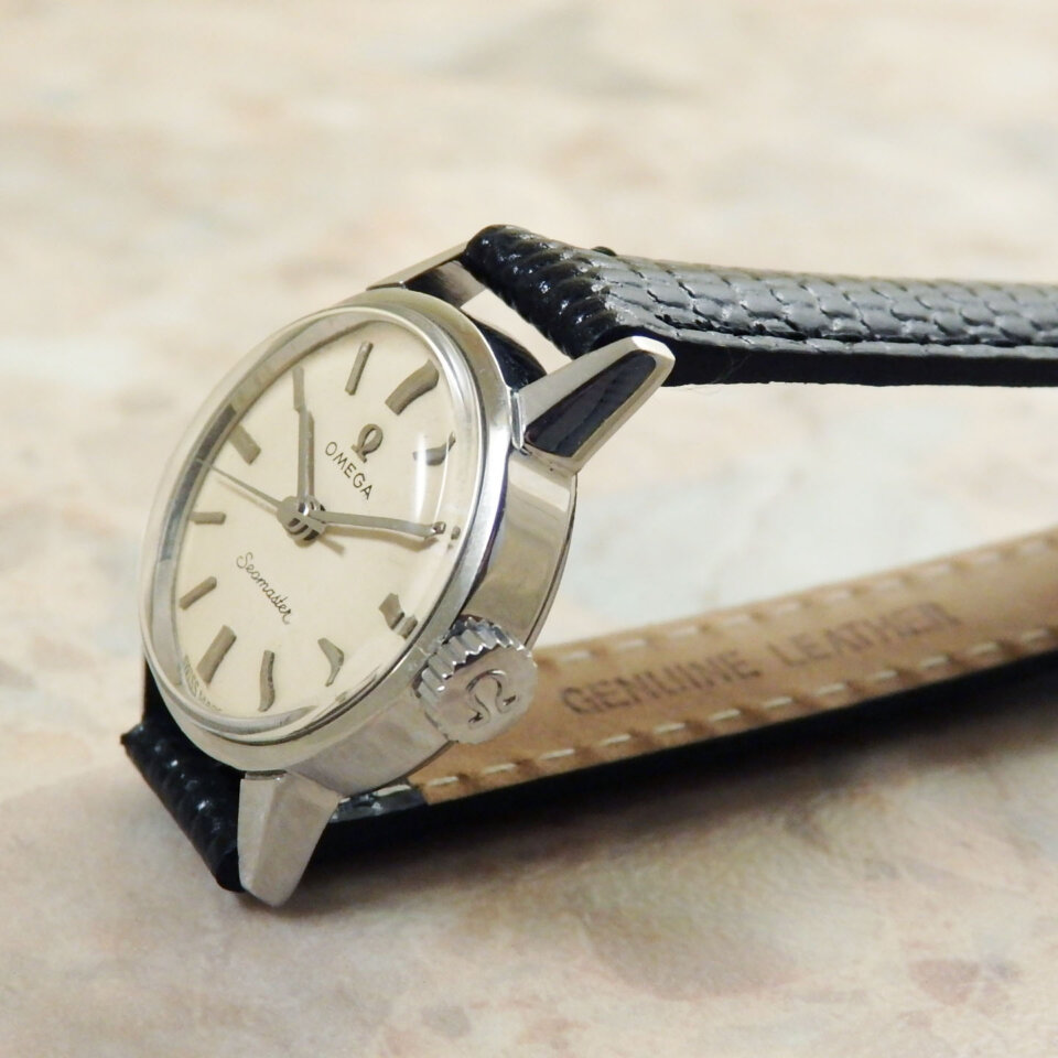 オメガ レディースウォッチ アンティーク時計 シーマスター Seamaster