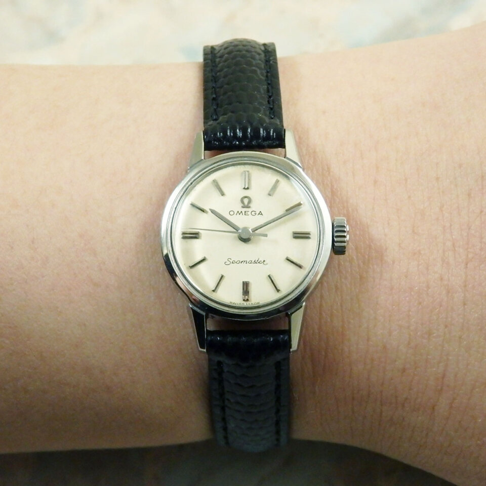 オメガ レディースウォッチ アンティーク時計 シーマスター Seamaster